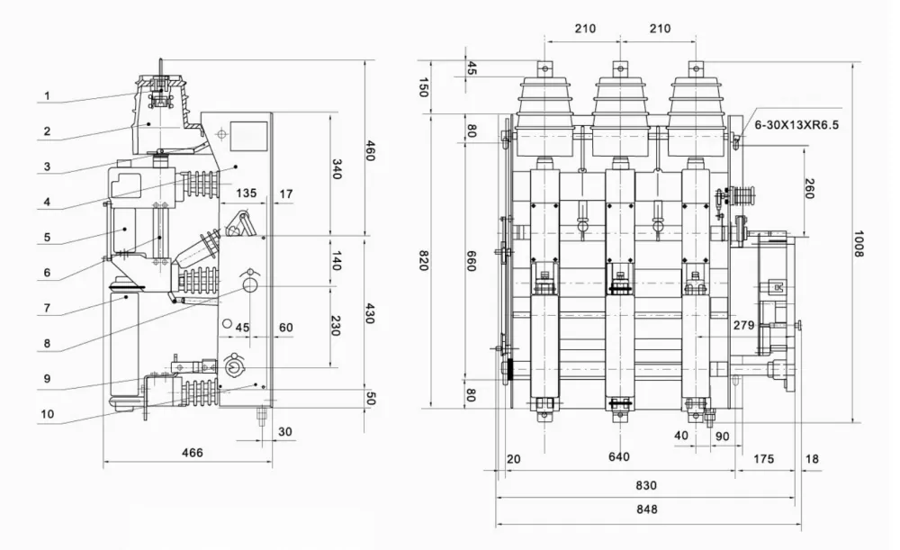 Indoor High Voltage Load Switch